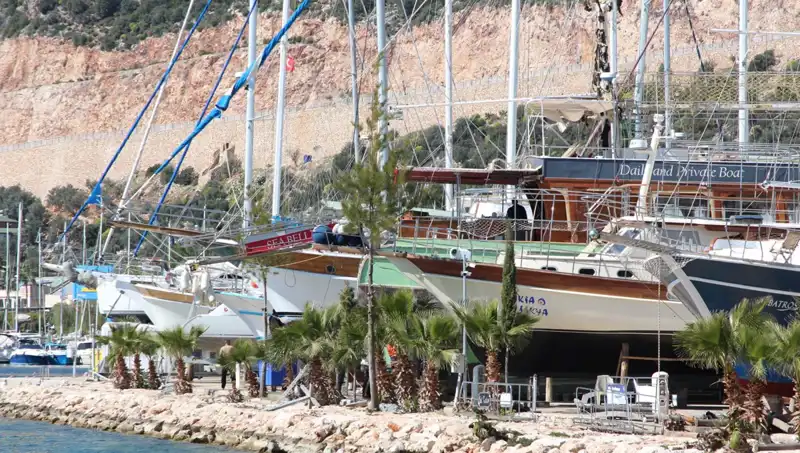 Kaş’ta Gezi Tekneleri Sezonun Açılışına Hazırlanıyor!