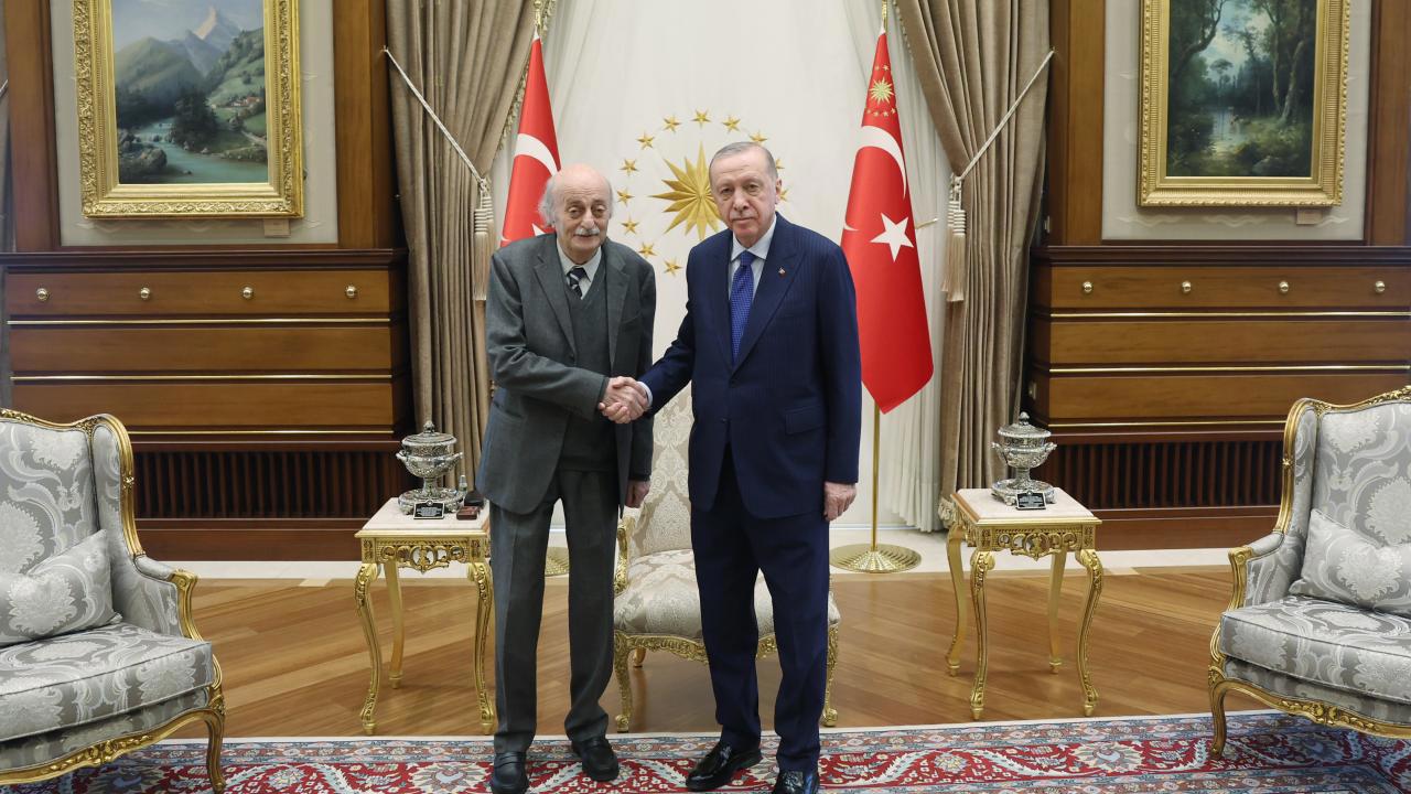 Lübnan'da Dürzi lider Canbolat'tan Türkiye övgüsü