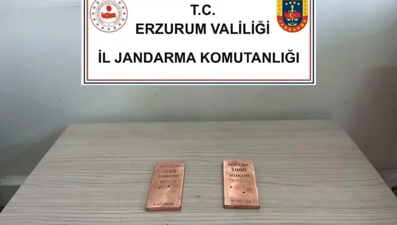 Türkiye'de Sahte Külçe Altın Operasyonu: 2 Kilo Ele Geçirildi
