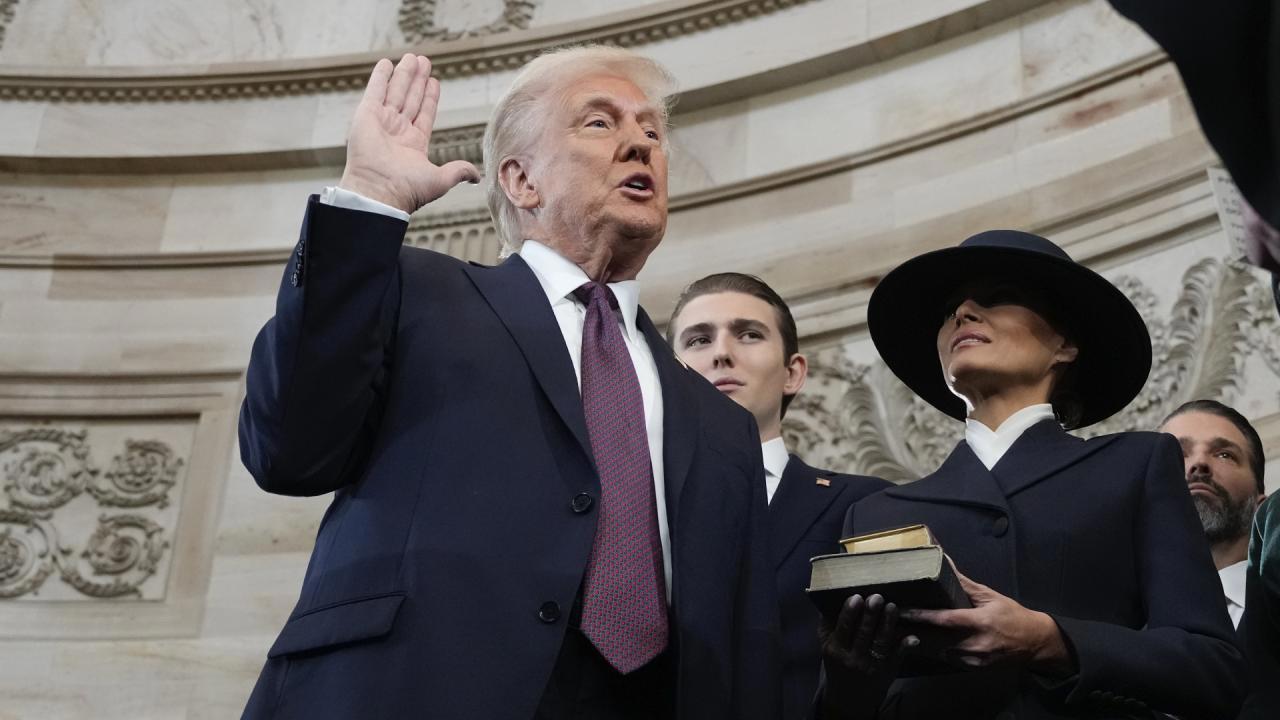 Donald Trump ABD Başkanlığına Resmen Başladı
