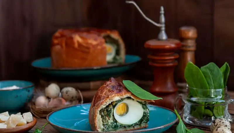 Ispanaklı Paskalya Turtası ile Sağlıklı Bir Bayram Sofrası