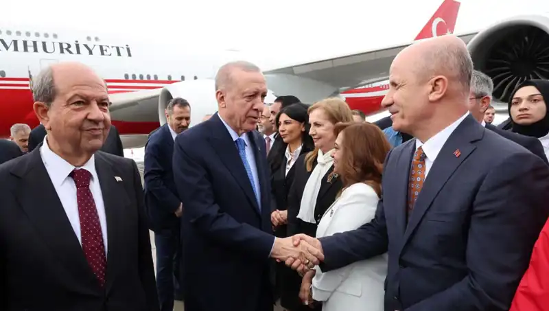Cumhurbaşkanı Erdoğan, KKTC’ye Tarihi Ziyaret Gerçekleştirdi: Rum Yönetimi Neden Endişeli?