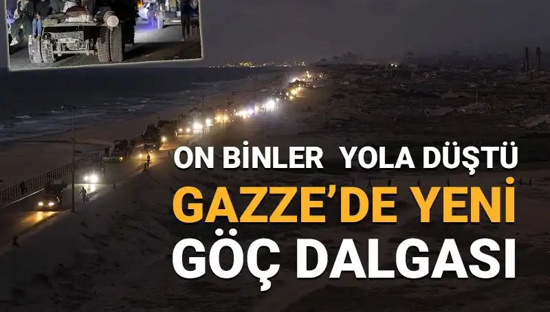 Gazze'deki Yeni Göç Dalgası: Bölgedeki İnsani Kriz Derinleşiyor