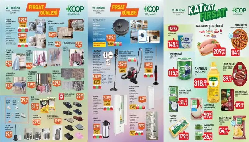 Tarım Kredi KOOP'tan 12-23 Nisan'a Özel İndirim Fırsatları!