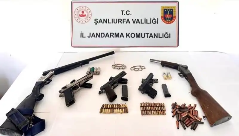 Şanlıurfa'da Ruhsatsız Silah Operasyonu: Tutuklamalar Gerçekleşti