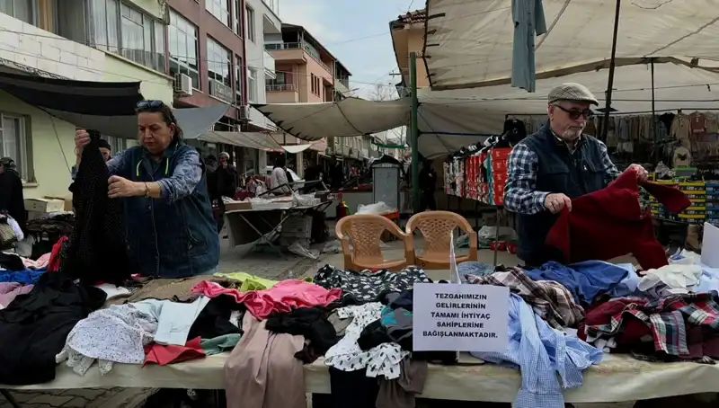 İyilik Tezgahı: Pazarda Ücretsiz Yardım Alanında Yeni Bir Dönem Başladı