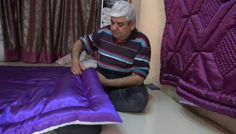 Yorgancılık Mesleği Tehlikede: Çırak Yetiştiremeyen Ustalar Zamana Direniyor
