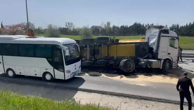 Büyükçekmece TEM Otoyolu'nda Feci Kaza: 3 Saat Süren Trafik Felaketi