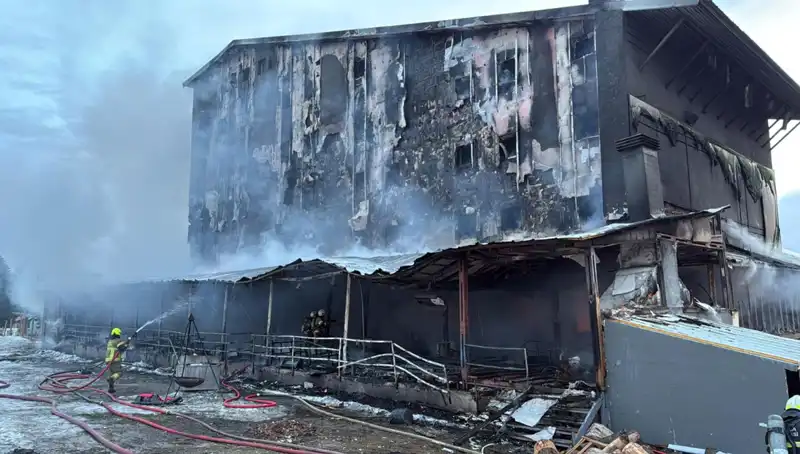 Uludağ'daki Otel Yangınında Hayatını Kaybedenlerin Sayısı İki Oldu