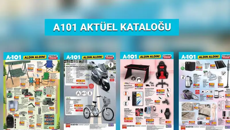 A101 Market’te 17-24 Nisan Aktüel Ürünler Listesi: Alışverişi Kolaylaştıran Fırsatlar