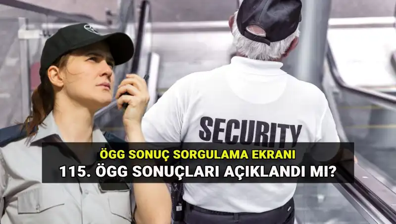 EGM 115. Dönem Özel Güvenlik Sınav Sonuçları Açıklandı: Sonuçlarınızı Öğrenin!