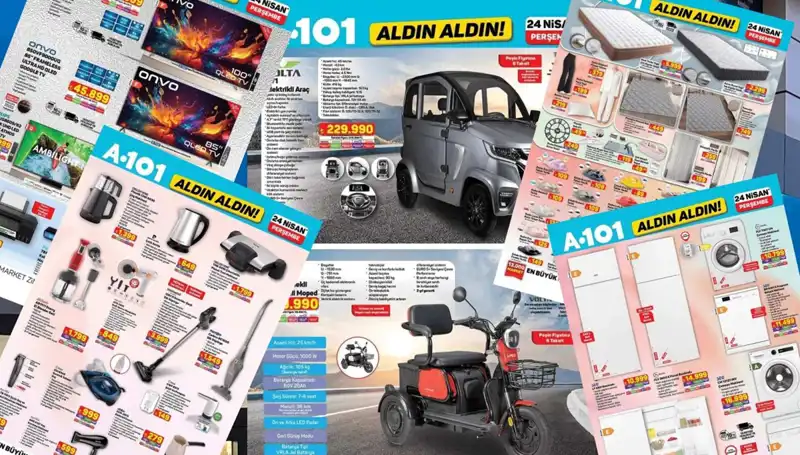 A101'de Bu Hafta Perde, Halı ve Yatak Yerine Elektronik Mutfak Ürünleri Geliyor!