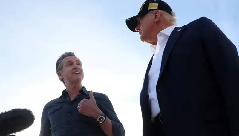 Los Angeles'ta Trump'a Davalı Eylemler: Vali Biden'ı Zor Durumda Bıraktı