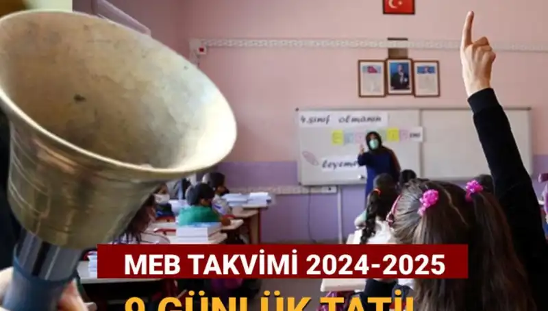 2024-2025 Eğitim Dönemi Ara Tatili İçin Geri Sayım Başladı