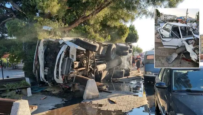 Freni Patlayan Kamyon, Trafikte Felakete Yol Açtı: Olayın Ayrıntıları