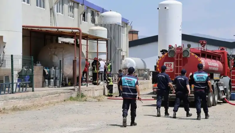 Elazığ'da Gaz Dolum Tesisinde Korkutan Patlama: Olayın Ayrıntıları