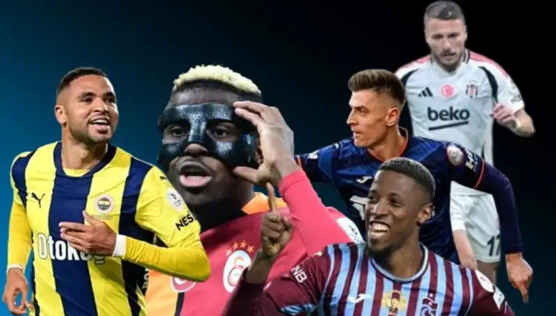 Süper Lig’de Gol Krallığı Yarışı Kızıştı: Osimhen Zirveyi Hedefliyor