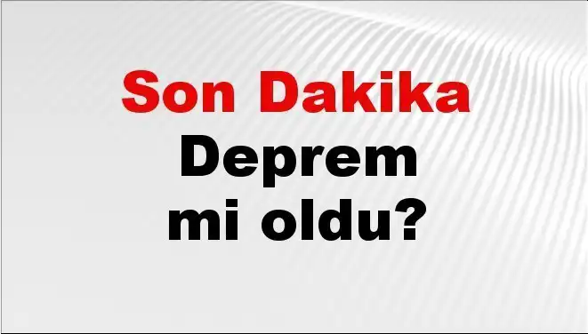 Kütahya'da Deprem Alarmı: Son Gelişmeleri Kaçırmayın!
