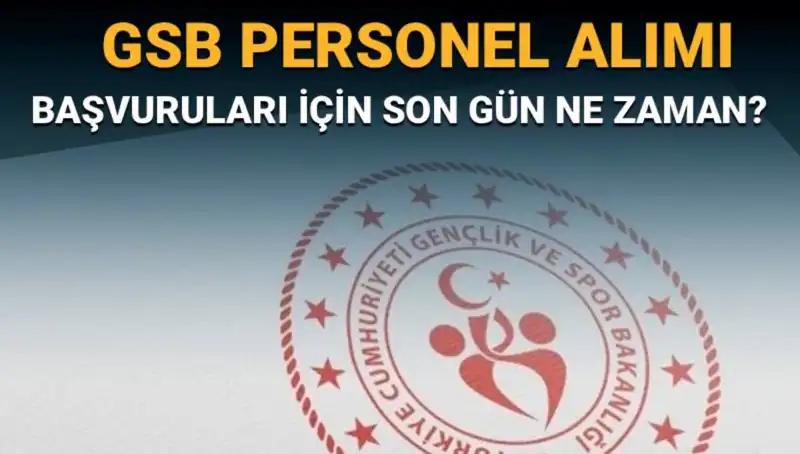 Gençlik ve Spor Bakanlığı Personel Alımı İçin Başvuru Süreci