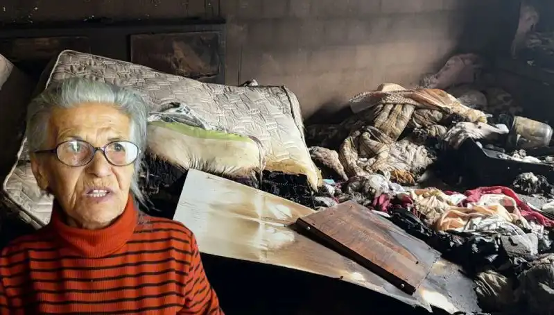 Annesine Kıyamadı, Evi Alev Alev Yandı!
