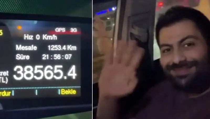 Taksimetre 22 Saat Açık Kaldı, Şehir Şehir Dolaştı: Hayret Verici Yolculuk